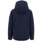 Blue Polyester Men Jacket
