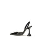 Black Calf Leather Bos Taurus High Heel Pumps