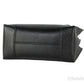 Michael Kors Mercer Medium Leather Messenger Crossbody Handbag (Black Solid)