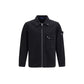 Black Cotton Denim Jacket