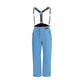 Blue Polyester Athletic Pants
