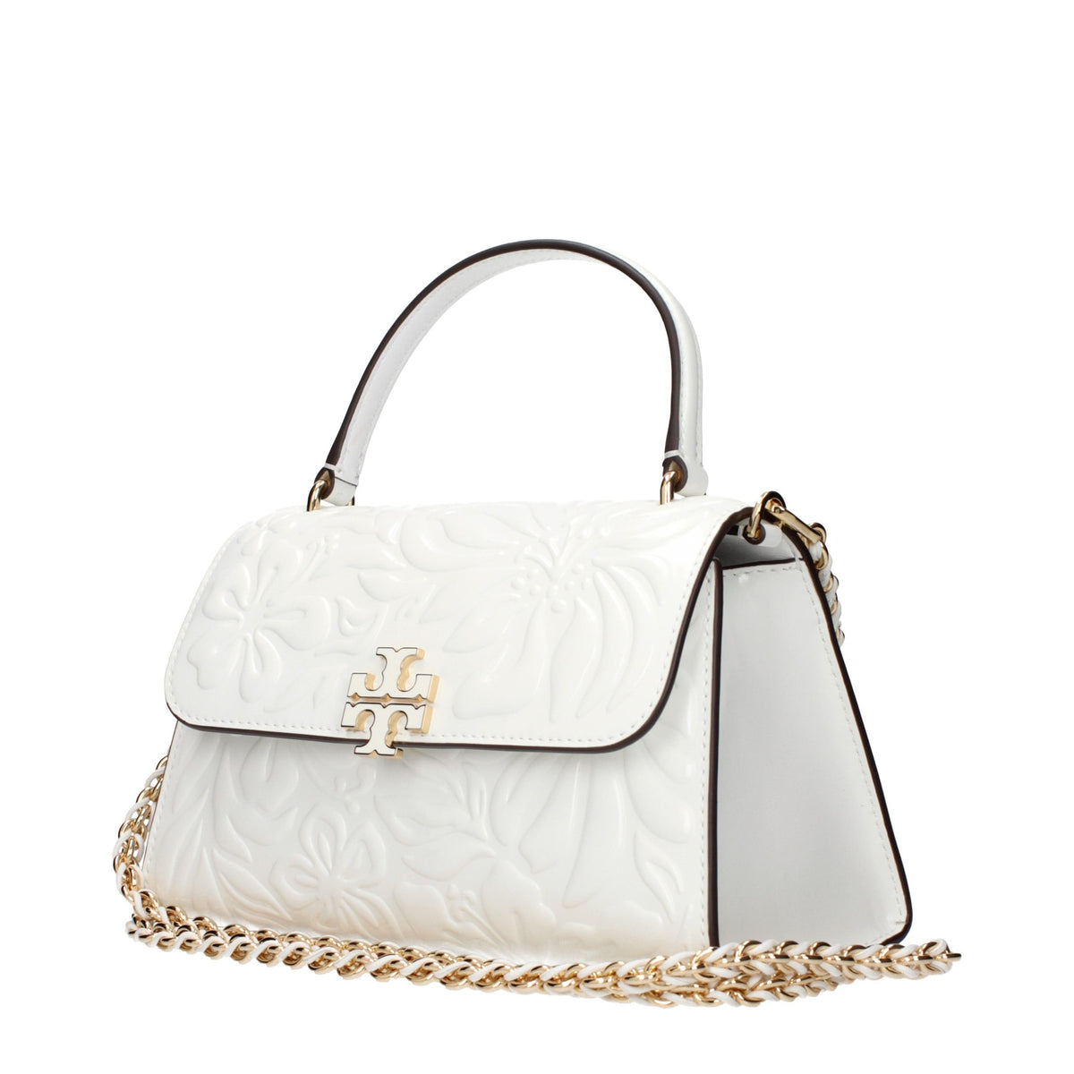 White Leather Handbag