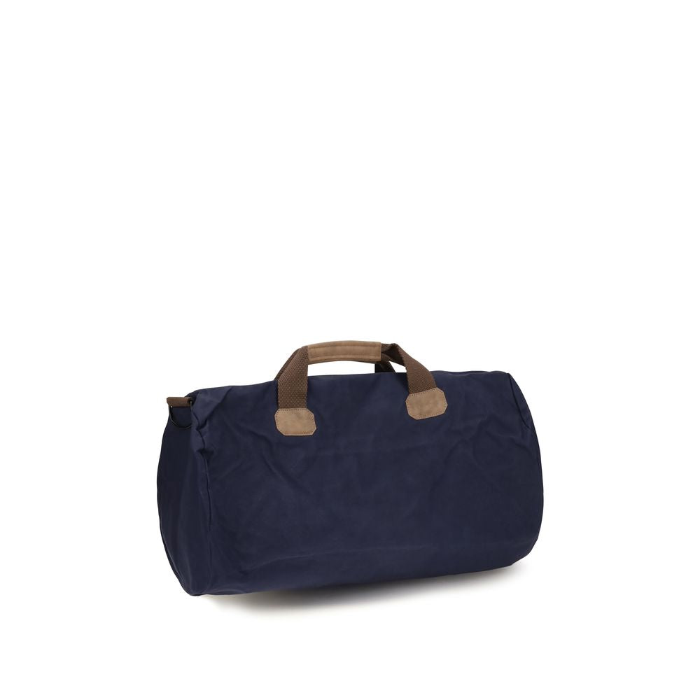 Blue Cotton Shoulder Bag
