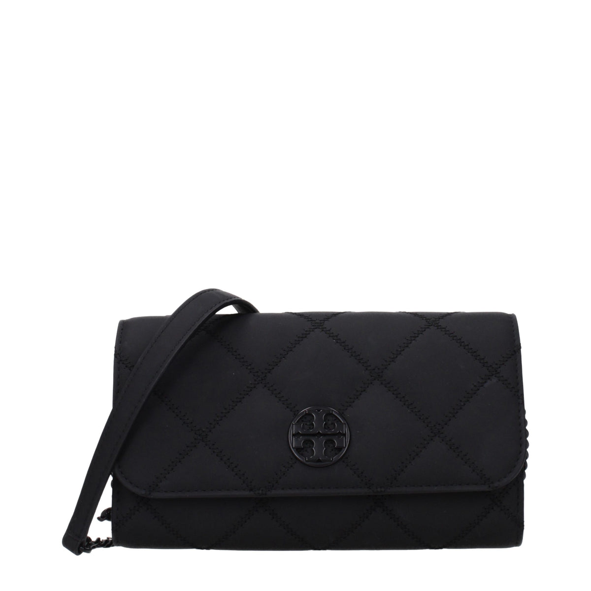 Black Leather Clutch Bag