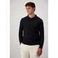 Black Wool Cardigan
