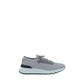 Gray Cotton Athletic Sneakers
