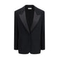 Black Wool Oves Aries Blazer