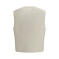 Beige Wool Oves Aries Waistcoat