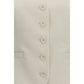 Beige Wool Oves Aries Waistcoat