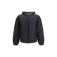 Black Goose Down Shell Jacket