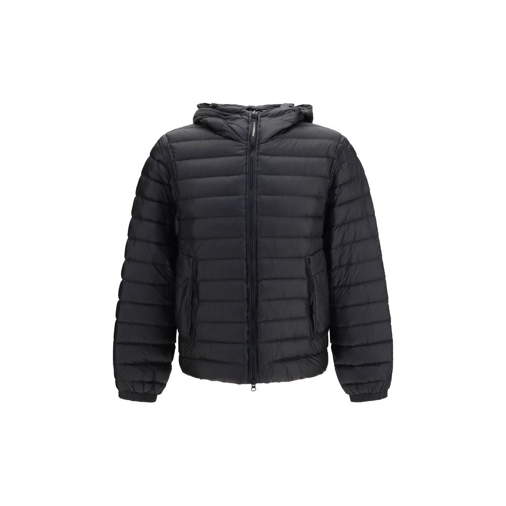 Black Goose Down Shell Jacket