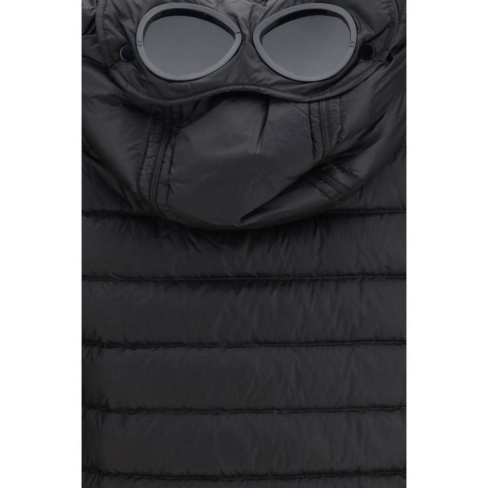 Black Goose Down Shell Jacket