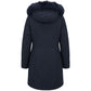 Blue Nylon Women Jacket
