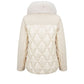 White Nylon Women Jacket
