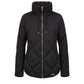Black Polyester Women's Jacket