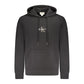 Black Cotton Menswear Hoodie