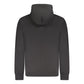 Black Cotton Menswear Hoodie
