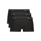 Black Cotton Men's Boxer