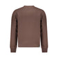 Brown Cotton Men's Sweatshirt