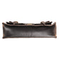 Black Leather Shoulder Satchel Briefcase Men Borse Bag