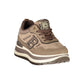 Brown Polyurethane Women's Sneaker