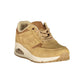 Beige Polyurethane Women's Sneaker