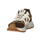 Brown Polyurethane Women's Sneaker