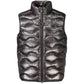 Black Fabric Men's Vest