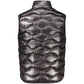 Black Fabric Men's Vest
