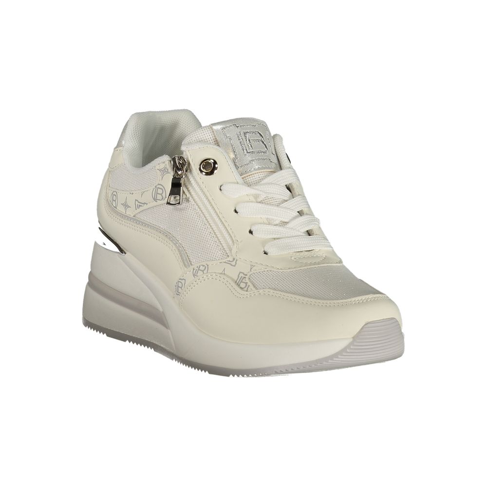 Bianco Polyurethane Women's Sneaker