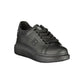Black Polyurethane Women's Sneaker