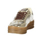 Gold Polyurethane Women's Sneaker