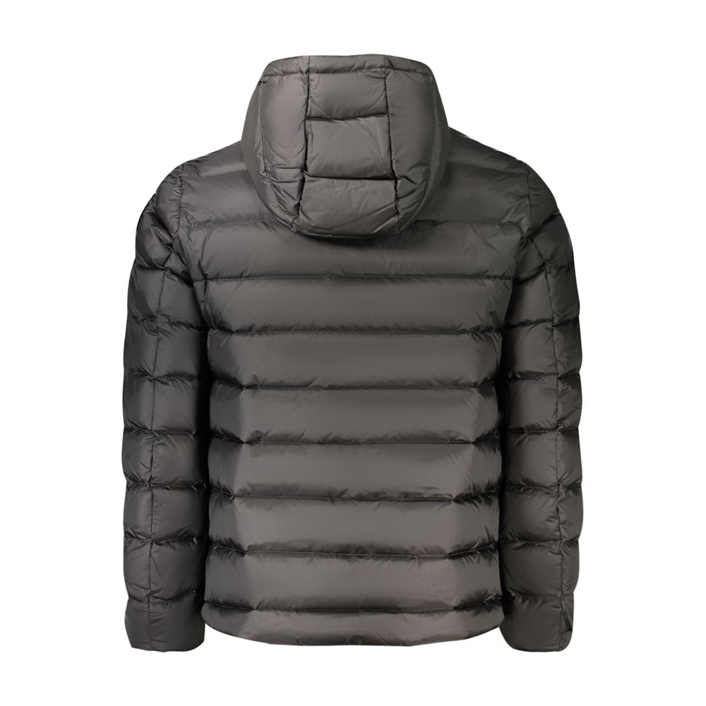 Black Polyamide Men's Jacket