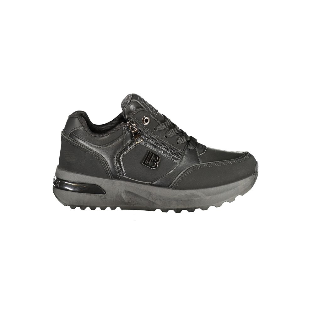 Nero Polyurethane Women's Sneaker
