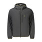 Black Polyester Men's Jacket