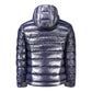 Blue Polyamide Men's Jacket