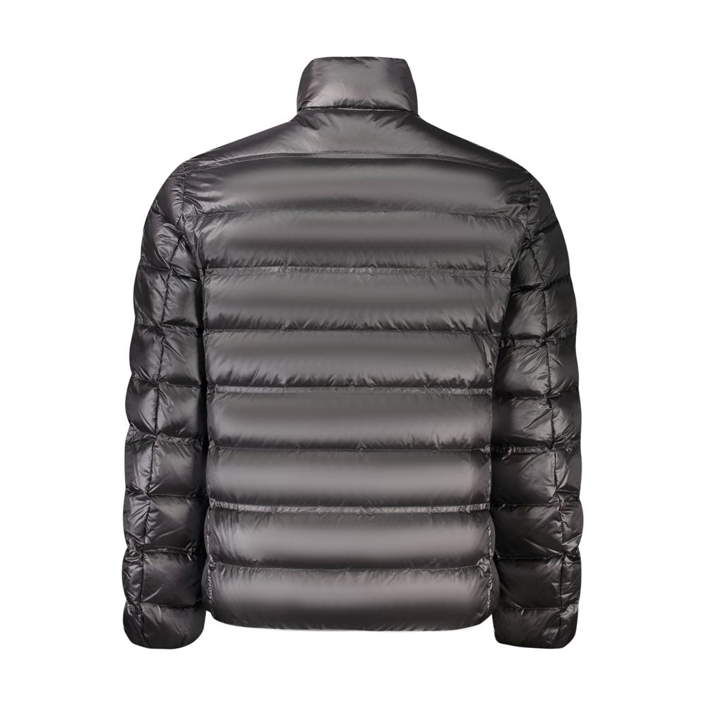 Black Polyamide Men's Jacket