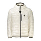 White Polyamide Men's Jacket