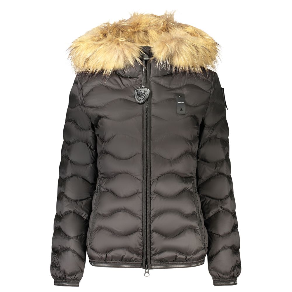 Black Polyamide Women's Jacket
