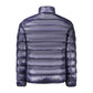 Blue Polyamide Men Jacket