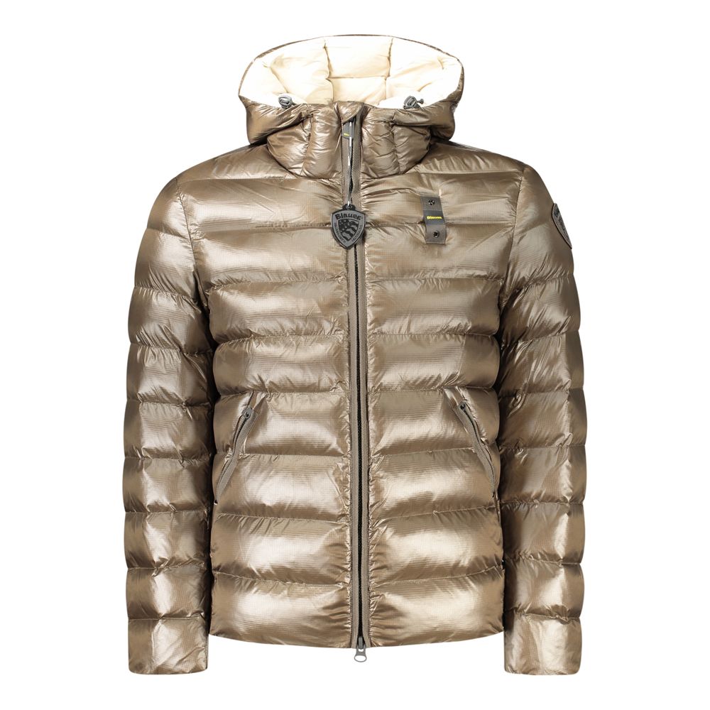 Verde Poliammide Uomo Giacca