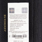 Burberry House Check Chase Black Grainy Leather Money Clip Card Case Wallet