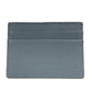 Burberry Sandon Business Small Grey Grained Leather Card Case Wallet