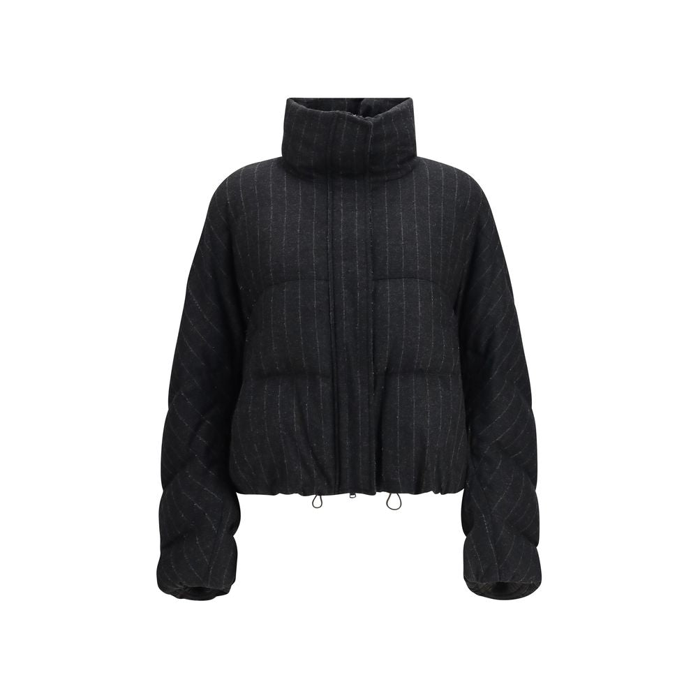 Gray Wool Oves Aries Full-Length Jacket