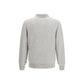 Gray Cashmere Polo Shirt