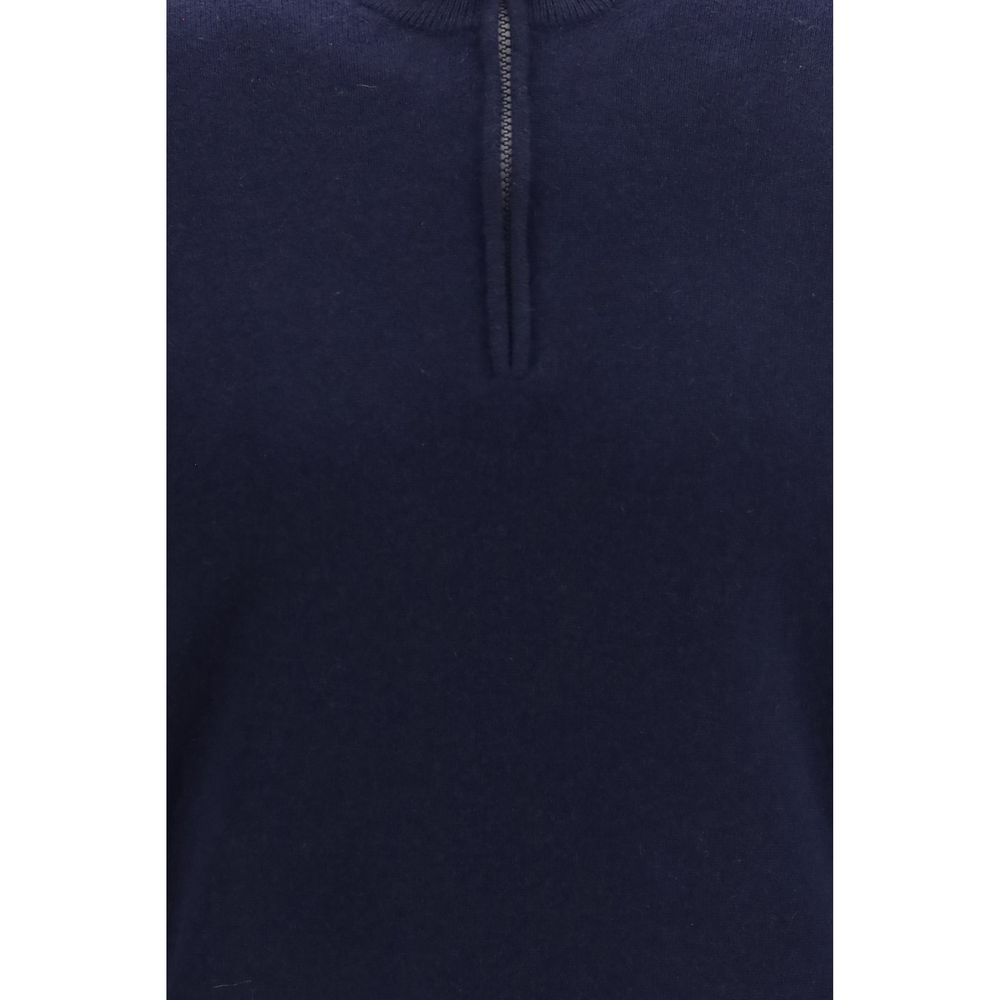 Blue Cashmere Sweater
