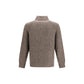 Beige Cashmere Cardigan