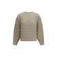 Beige Wool Oves Aries Sweatshirt