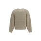 Beige Wool Oves Aries Sweatshirt