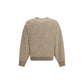 Beige Mohair Sweatshirt